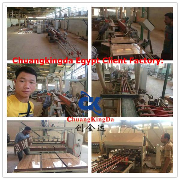 ceramic tile square chamfer machinery dry type and wet type supplier