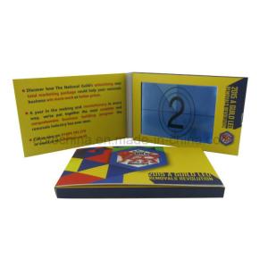 2.4" advertisement LCD Video Booklet with customized brochure buttons