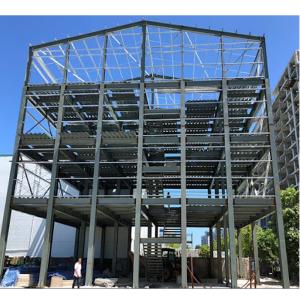 Cheap Metal Light and Heavy Prefabricated Steel Structure Multi-storey Office Building for sale