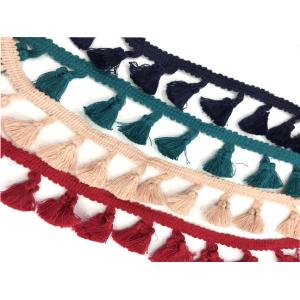 Buy cheap Niris Lingerie garment accessories 3cm width Multicolor tassel fringe tassel from wholesalers