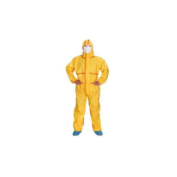 One Time Use White PP Disposable Polypropylene Coveralls For Cleaner