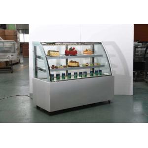 Mini Counter Cake Display Cabinet Sliding Door Direct Cooling