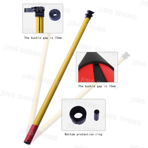 Carbon Fiber Smoker Detector Pole 20ft/6m Extendable Smoke Alarm Testing Pole