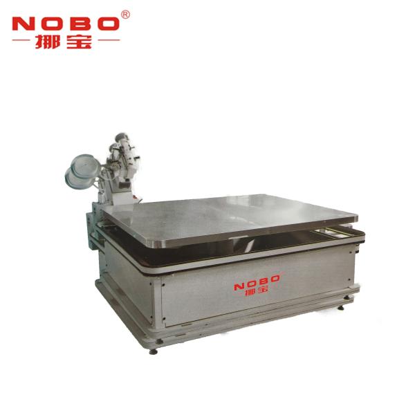 Quality NOBO 1.2KW 70-450mm Thick Mattress Tape Edge Machine For Sleeping Bag wholesale