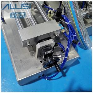 Semi-Automatic Stainless Steel Horizontal Pneumatic Liquid Hand Sanitizer Gel