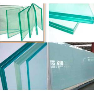 Crystal Base Swimming Pool Fence Glass With Polished Edge