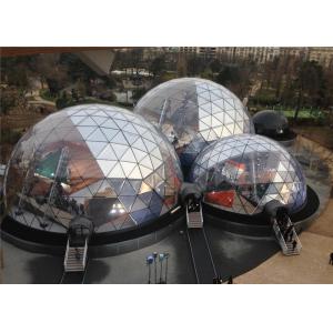 15m Diameter PVC Cover Geodesic Tent Event With Decorated Lingings