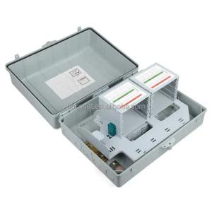 64 Core Fiber Optic Splitter Box Distribution Terminal Box for Wall or Pole
