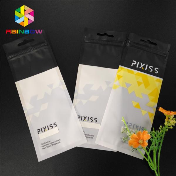 Matte Custom Printed Plastic Pouches Packaging Mylar k Bags Heat Seal