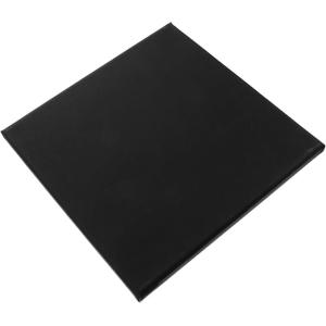 20x25cm Pre Stretched Canvas Board Fivefold Primed 100% Cotton Black Canvas