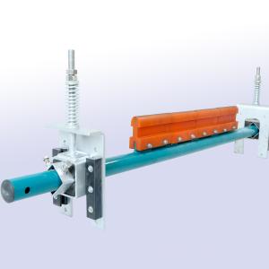 Secondary Polyurthane Conveyor Rubber Belt Cleaner With Spring Tensioners