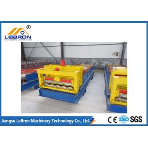 2018 new type color steel glazed tile roll forming machine PLC control automatic