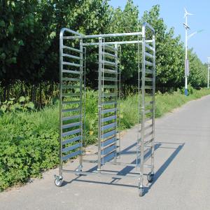 China 5-30 Layers Bakery Tray Rack Trolley Adjustable Shelves Pastry Rack Trolley on sale
