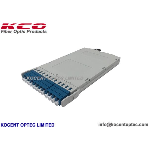 MPO Cassetle Rack Mount Mtp Patch Cord DLC Multimode OM3 OM4 OM5 12 Port Patch