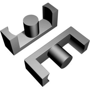 EFD Type Ferrite Core , Soft Iron Magnetic Core For Industrial Magnet