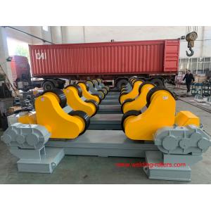 20 Ton Welding Pipe Rollers Rotator Self Aligning 3500 Mm With Foot Pedal