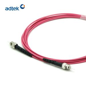ST-ST Simplex Fiber Optic Patch Cord 3.0mm OM4 Optical Jumper Cable 3M PVC/LSZH