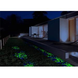 Non Toxic Weather Resistant Resin Glow Stone For Outdoor Using