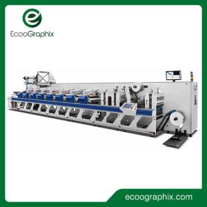 High Speed Fully Servo Controlled Modular 8 Colors Flexo Printer With Movable