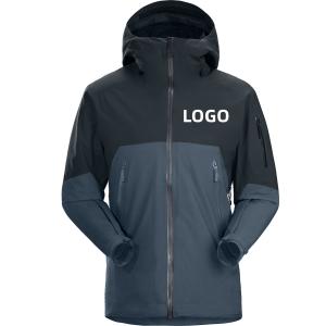 Cheap 2023 Wholesale Custom embroidery logo waterproof Zipper softshell Jacket Polyester coats Windbreaker jacket for men for sale