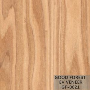 Engineered Custom Wood Veneer Panels Irregular Texture For Decoration ISO