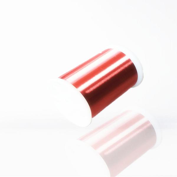 Quality Uncommon 0.106mm Ultra Fine Magnet Wire Red / Gold Enameled Wire wholesale