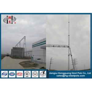 Power Plant Electrical Substation Steel Structure Hot Dip Galvanization