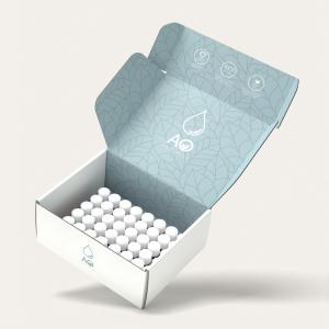 Custom Design Pink Drawer Type Cardboard Paper Packaging Box For Cosmetic Coated