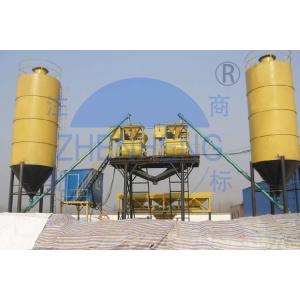 30 % - 40 % High Efficiency Concrete Batch Mix Plant Hzs75 Model Easy To Operate