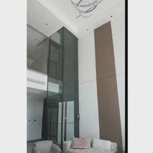 Cheap Safe &amp; Reliable Screw-Driven Elevator | Stainless Steel Design with Emergency Stop Button for sale