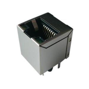 Cheap MJDF17T25H-KX06B38YG-0808 Vertical RJ45 Jack Connector 10/100 Base-T W/ELD for sale