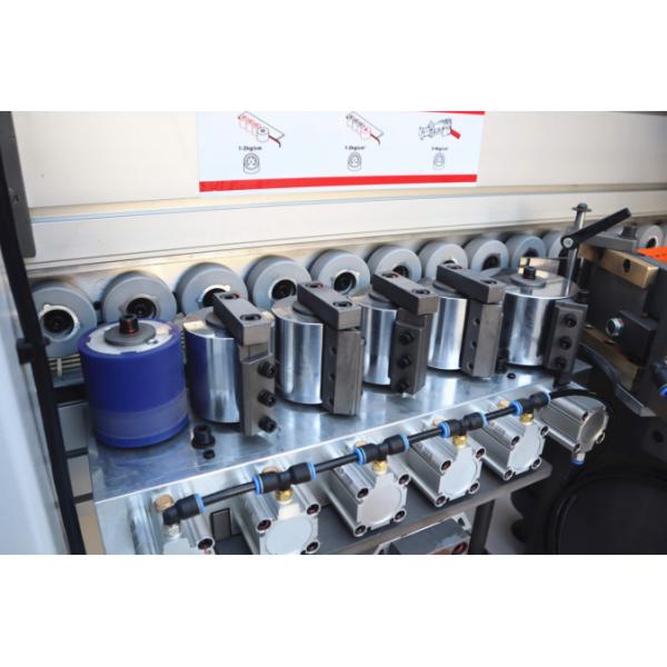 Wood Corner Rounding Machine For Edge Banding Laser Edgebander Hot Melt Glue 29kw