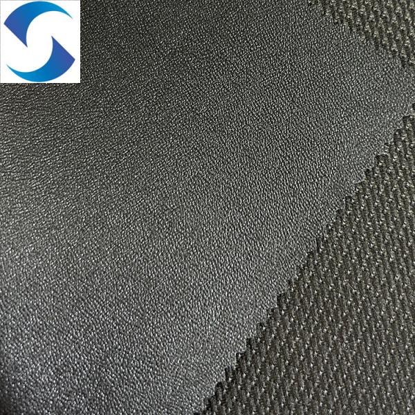 Quality 21 Days Fast Delivery - PVC Leather Fabric with Embossed Pattern Width 55/62 wholesale