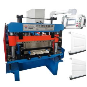 18 21 24 Width Adjustable Overhead Sectional Garage Door Panel Roll Forming Machine