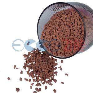 Red Color Rubber Granules