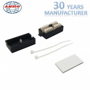 CAT6 CAT5E IDC 4 Pair/8 Way Junction Box 8P8C - Inline Cable Coupler - Terminal