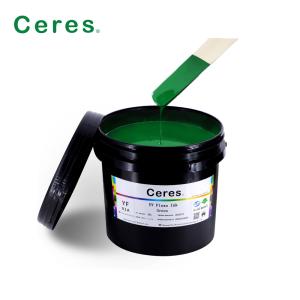 Rohs Green Uv Flexo Ink Panton Color For Paper And Plastic