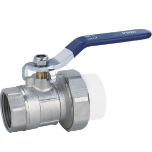 Female Brass Double Union Ball Valve Lighter Type Full Sizes Fast Flow