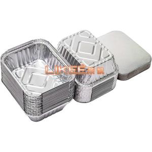 Odorless Food Packaging Aluminium Foil Container 100% Recyclable