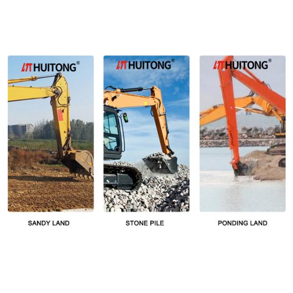 80Ton Large Excavator Boom Rock Boom Without H-Link Cusotmized Ripper And Boom With Full Accessories