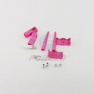 Pink 2.0mm OM4 Duplex Multimode Sc Apc To Sc Upc Adapter