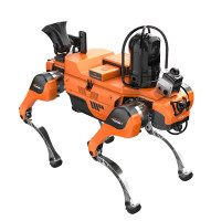 Quality Four Legged Fire Reconnaissance Robot Shout Lighting Warning Pickup wholesale