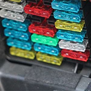 J1284 Standards Micro Blade Car Fuses PA66 Nylon Material ATO ATC Fuse