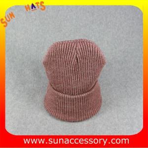 AK17017 Sun Accessory promotion cheap knitted beanie hats for girls ,caps in
