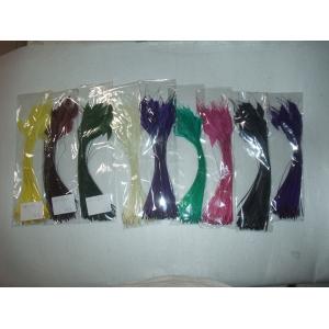 Dyed Pattern Party Decoration Stripped Rooster Coque Feather 12-14inch / 14