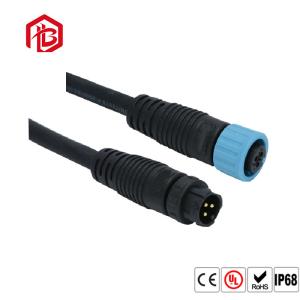 Ip68 A12 Nylon Aviation Pluggable Male And Female Plug Power Cord Self-Locking