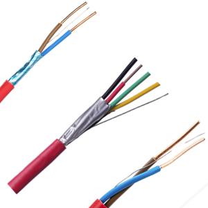 2 X 1.5mm2 Fpl Fplr Fire Retardant Control Wire Shielded Fire Alarm Cable 4c 2c