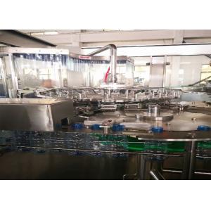 PET Bottle Dia 95mm Water Filling Machine With Capping Labeling function