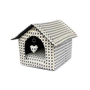 Fashionable Chew Resistant Dog Bed With Encrypted High - Resilient Sponge