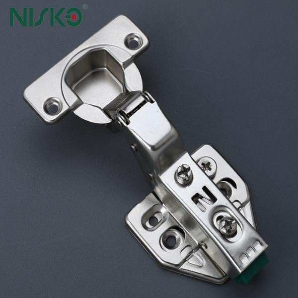 3D Adjustbale Clip-on Soft Close Hinge Axial Two-Way Cabinet Door Hinge For